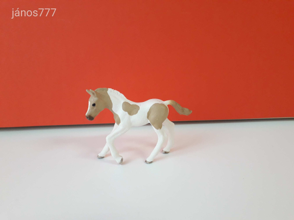 Eredeti Schleich ló csikó állatfigura ! 10x7cm !! 2018-as kiadás !! Schleich 13886