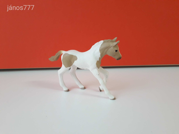 Eredeti Schleich ló csikó állatfigura ! 10x7cm !! 2018-as kiadás !! Schleich 13886
