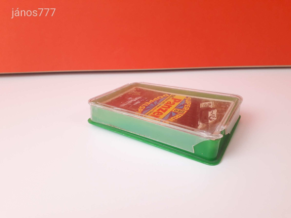 Eredeti FX Schmid Super Trumpe Panzer Doppelspiel kártyajáték régi retro kiadás !!