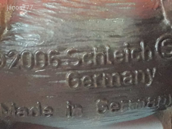 Eredeti Schleich ló csikó Fríz csikó állatfigura ! 8,5x8cm !! 2006-os kiadás !! Schleich 13622