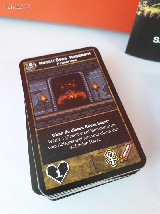 Eredeti Pegazus BOSS MONSTER kártyajáték társasjáték !!