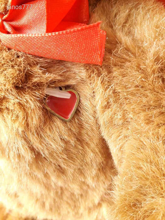 Eredeti Tiere mit Herz mackó SÍRÓ maci medve TEDDY BEAR 27 cm-es plüssfigura !!