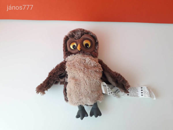 Eredeti IKEA BAGOLY báb plüss kabala figura !!! 26 cm-es madár báb !