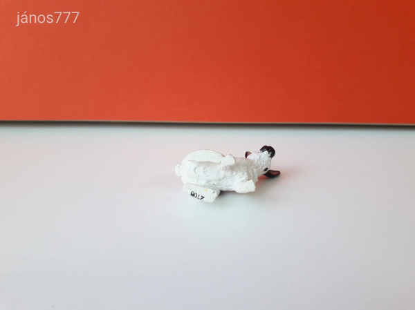 Eredeti Papo Papillon nyúl állatfigura !! 4x4cm ! 2003-as kiadás ! Papo 51025