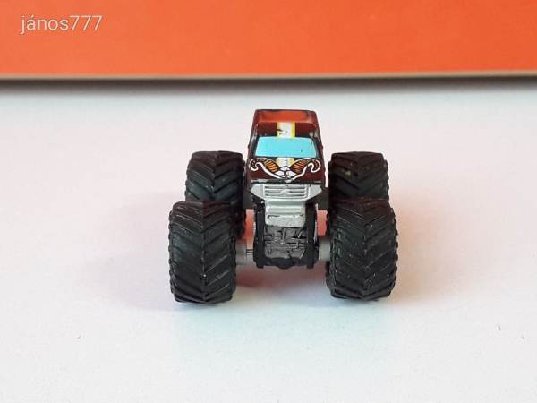 Eredeti GALOOB 1990 Micro Machines Monster Truck Pickup Type 3 Rammin' Rig autó !!