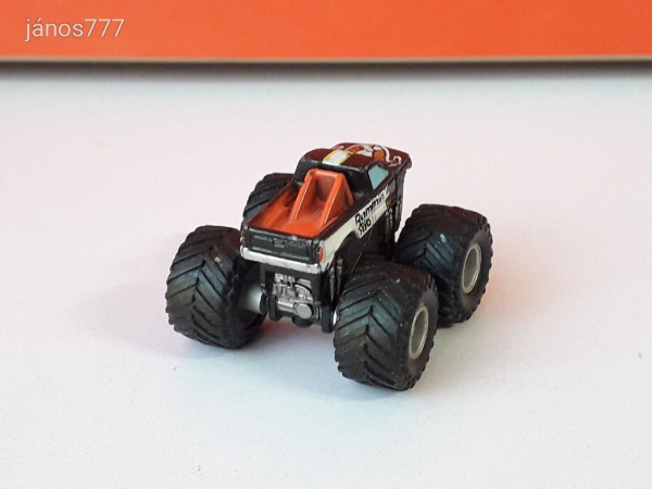 Eredeti GALOOB 1990 Micro Machines Monster Truck Pickup Type 3 Rammin' Rig autó !!