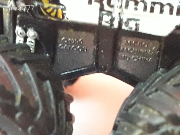 Eredeti GALOOB 1990 Micro Machines Monster Truck Pickup Type 3 Rammin' Rig autó !!