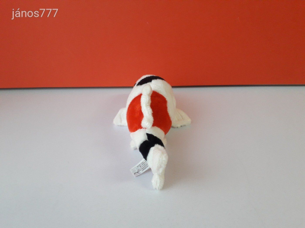 KOI ponty plüss HAL ritkaság 22 cm-es kabala figura ! EXTRA !!! ÉLETHŰ !!!