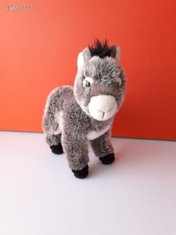 Eredeti Uni Toys SZAMÁR kabala figura ! 30 cm-es plüss CSACSI ! EXTRA ! ÉLETHŰ !!