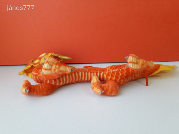 Kínai Szerencse SÁRKÁNY plüss kabala figura 64 cm-es plüssfigura !! EXTRA !