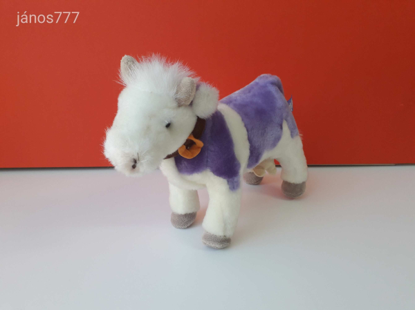 Eredeti MILKA tehén plüss kabala figura 28 cm-es szarvasmarha plüssfigura ! EXTRA !