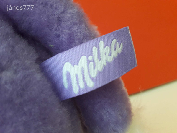 Eredeti MILKA tehén plüss kabala figura 28 cm-es szarvasmarha plüssfigura ! EXTRA !