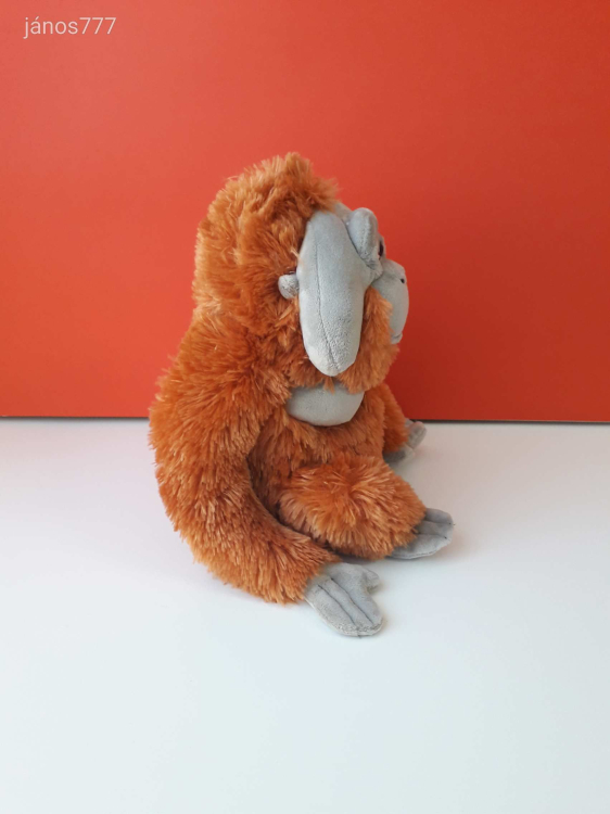 Eredeti Wild Republic orangután MAJOM plüss kabala figura 27 cm-es orángután ! EXTRA ! ÉLETHŰ !!