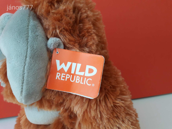 Eredeti Wild Republic orangután MAJOM plüss kabala figura 27 cm-es orángután ! EXTRA ! ÉLETHŰ !!