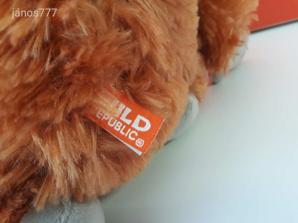 Eredeti Wild Republic orangután MAJOM plüss kabala figura 27 cm-es orángután ! EXTRA ! ÉLETHŰ !!