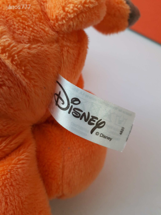 Eredeti Disney TIGRIS Micimackó mese plüss 26 cm-es kabala figura ! Micimackó mese szereplő ! EXTRA
