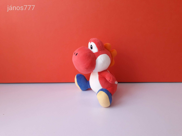 Nintendo SUPER MARIO YOSHI plüssfigura 20 cm-es plüss kabala figura videójáték karakter !