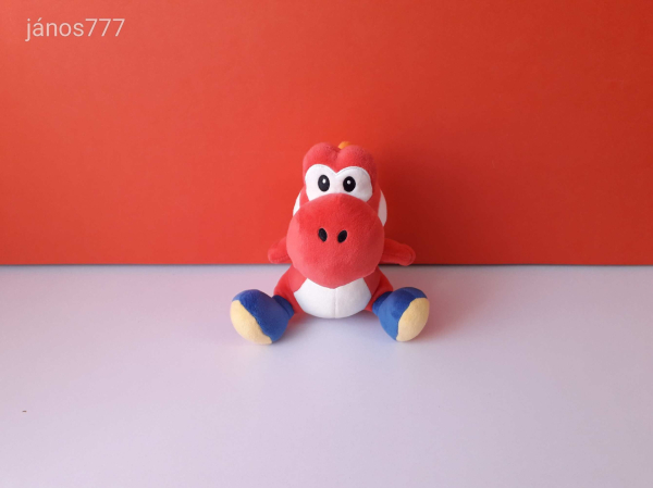Nintendo SUPER MARIO YOSHI plüssfigura 20 cm-es plüss kabala figura videójáték karakter !