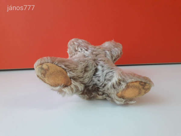 Eredeti STEIFF maci régi antik medve plüss mackó 18 cm-es különlegesség ! EXTRA