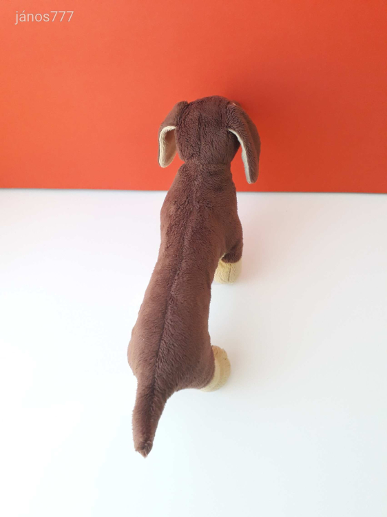 IKEA KUTYA plüss Tacskó 46 cm-es plüss kutyus kabala figura IKEA SMASLUG kutya