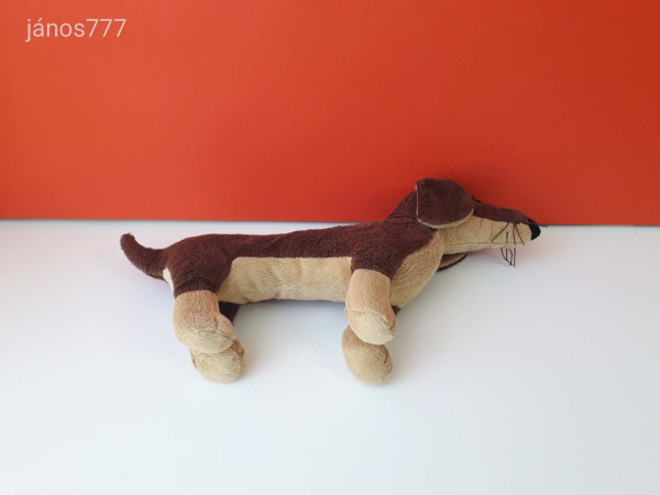 IKEA KUTYA plüss Tacskó 46 cm-es plüss kutyus kabala figura IKEA SMASLUG kutya
