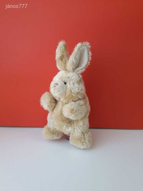 NYÚL báb plüss nyuszi kabala figura ! 40 cm-es BÁB ! EXTRA !