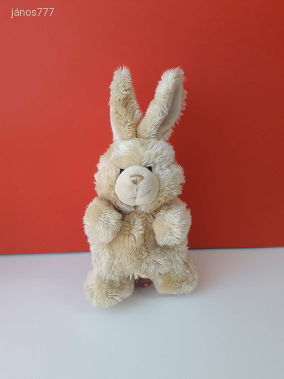 NYÚL báb plüss nyuszi kabala figura ! 40 cm-es BÁB ! EXTRA !