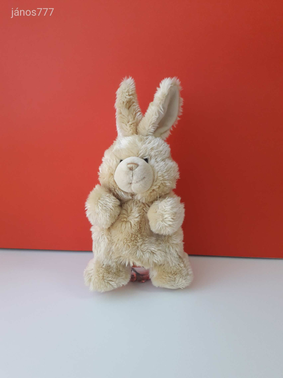 NYÚL báb plüss nyuszi kabala figura ! 40 cm-es BÁB ! EXTRA !