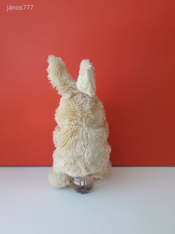 NYÚL báb plüss nyuszi kabala figura ! 40 cm-es BÁB ! EXTRA !