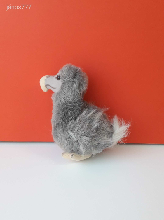 Eredeti Wally plush MAURITIUS DODÓ madár plüss kabala figura ! EXTRA ! ÉLETHŰ !!!