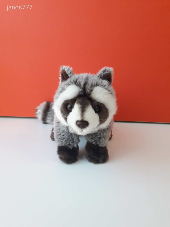 Eredeti Uni Toys MOSÓMEDVE plüss 36 cm-es kabala figura ! EXTRA ! ÉLETHŰ !