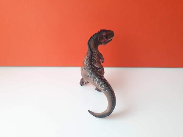 Eredeti Schleich Giganotosaurus dinoszaurusz állatfigura ! 22x16cm ! 2014-es kiadás ! Schleich 15010