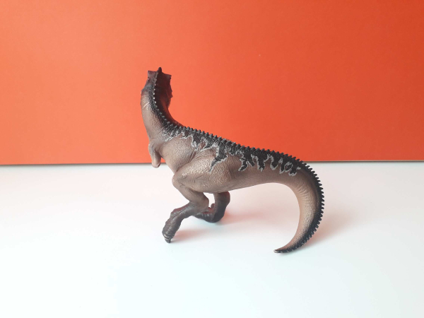 Eredeti Schleich Giganotosaurus dinoszaurusz állatfigura ! 22x16cm ! 2014-es kiadás ! Schleich 15010