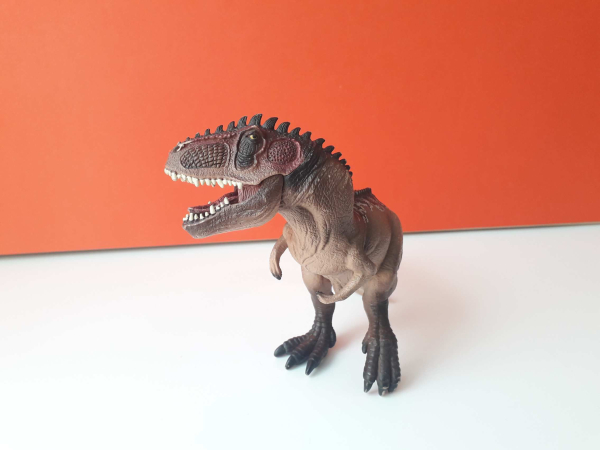 Eredeti Schleich Giganotosaurus dinoszaurusz állatfigura ! 22x16cm ! 2014-es kiadás ! Schleich 15010
