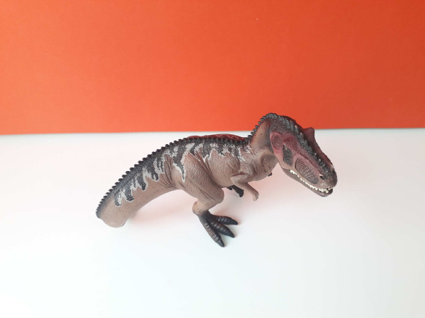 Eredeti Schleich Giganotosaurus dinoszaurusz állatfigura ! 22x16cm ! 2014-es kiadás ! Schleich 15010