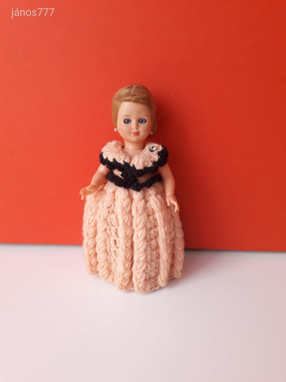 Eredeti olasz BABA retro vintage régi baba 17 cm-es pislogós baba ! EXTRA ! Made in Italy