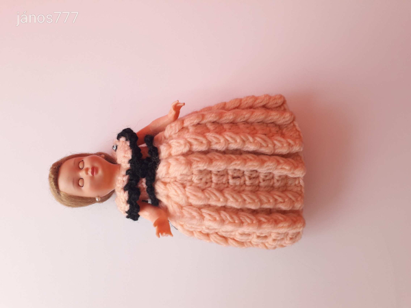 Eredeti olasz BABA retro vintage régi baba 17 cm-es pislogós baba ! EXTRA ! Made in Italy