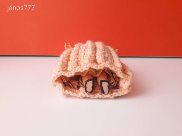 Eredeti olasz BABA retro vintage régi baba 17 cm-es pislogós baba ! EXTRA ! Made in Italy