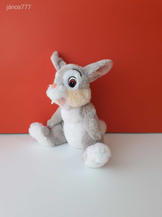 Disney NYÚL plüss nyuszi kabala figura ! 33 cm-es TOPPANCS Bambi mese szereplő !! EXTRA !!!