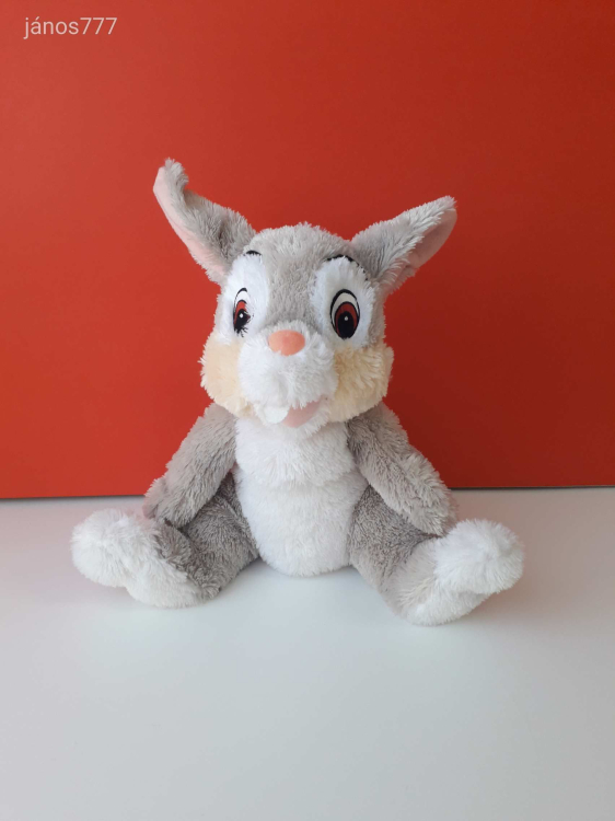 Disney NYÚL plüss nyuszi kabala figura ! 33 cm-es TOPPANCS Bambi mese szereplő !! EXTRA !!!