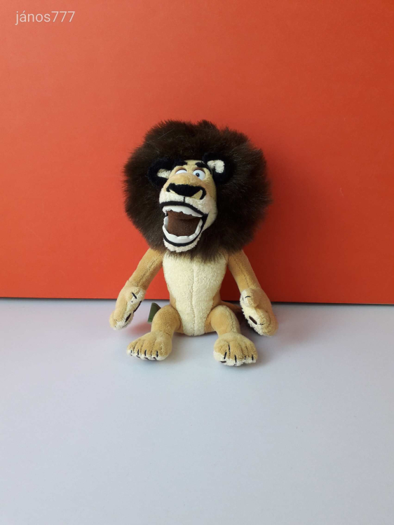 Eredeti Dreamworks Madagascar Alex Madagaszkár oroszlán plüss kabala figura ! EXTRA !!