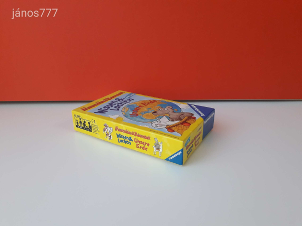 Eredeti Ravensburger Mauseschlau & Bärenstark - Wissen & Lachen Unsere Erde társasjáték !!