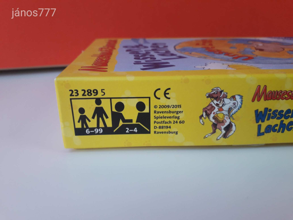 Eredeti Ravensburger Mauseschlau & Bärenstark - Wissen & Lachen Unsere Erde társasjáték !!