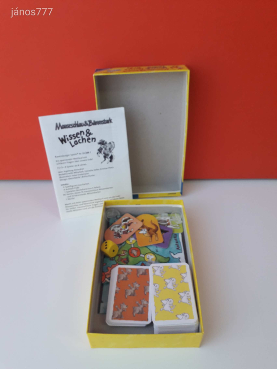 Eredeti Ravensburger Mauseschlau & Bärenstark - Wissen & Lachen Unsere Erde társasjáték !!
