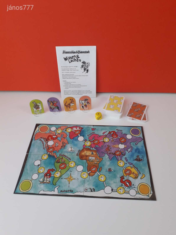 Eredeti Ravensburger Mauseschlau & Bärenstark - Wissen & Lachen Unsere Erde társasjáték !!
