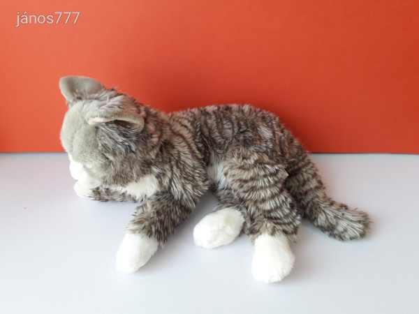 Eredeti Uni Toys LEOSCO CICA plüss 42 cm-es macska kabala figura !! EXTRA !! ÉLETHŰ !!