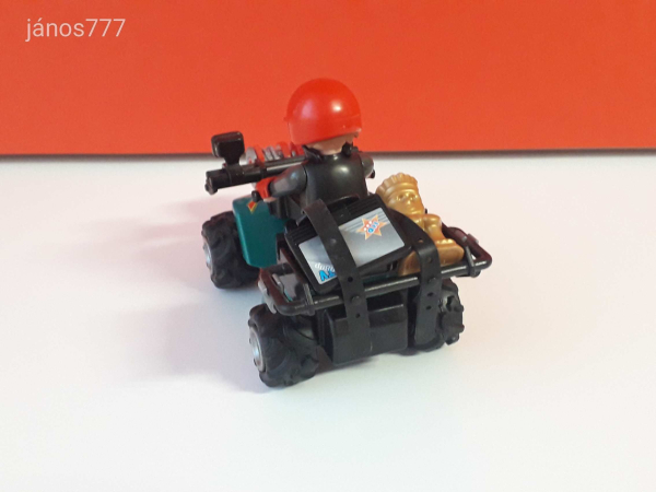 Eredeti Playmobil műkincsrabló quaddal !! Playmobil 6879