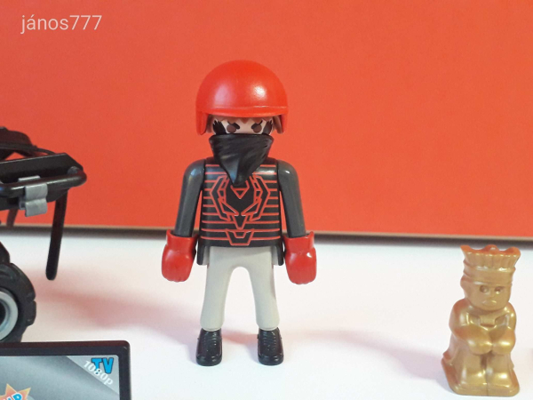 Eredeti Playmobil műkincsrabló quaddal !! Playmobil 6879