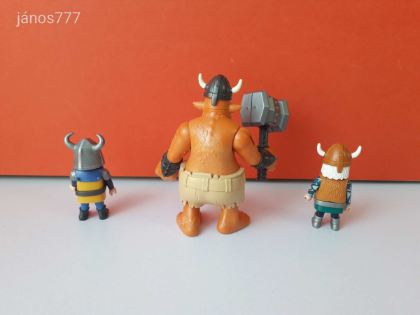 Eredeti Playmobil Óriás Troll és harcos törpők csomag !! Playmobil 9340-ből