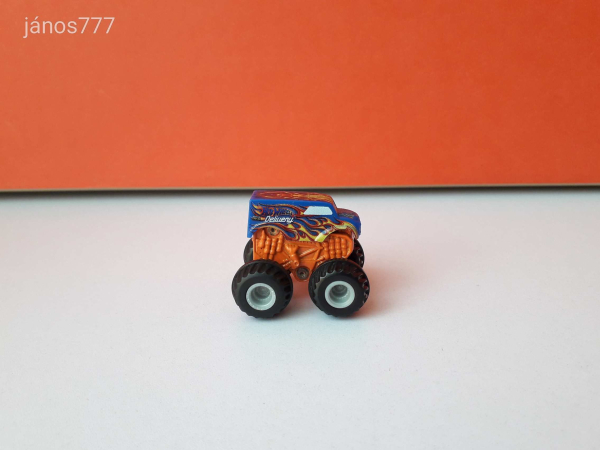 Eredeti Mattel Hot Wheels mini Monster Truck fém kisautó !! 4x3cm